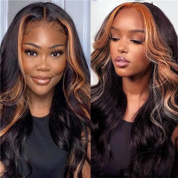 Body Wave V Part Wig Glueless Synthetic Long Wavy Wigs Upgrade U Part Wigs For